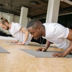 Detail of posture exercise